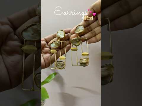 Meesho earrings find || link in my community post #meeshojewel#earrings #meeshofinds #ytshorts