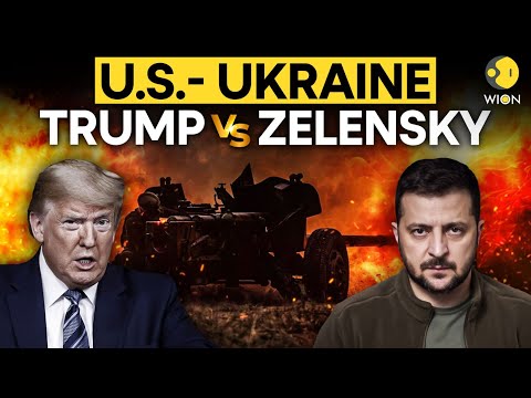 Trump Shouts On Zelensky LIVE: Trump-Zelensky Clash | Ukraine Peace Deal | Oval House Fight | WION