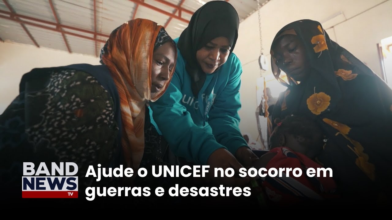 O UNICEF garante socorro imediato em guerras e desastres | BandNews TV