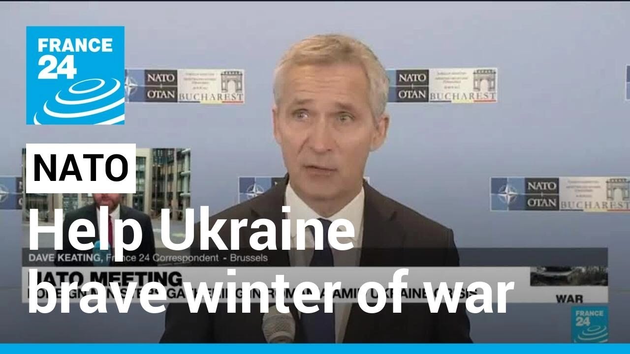 NATO meeting: Western allies to help Ukraine brave winter of war • FRANCE 24 English