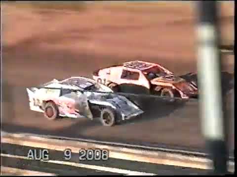 8/9/2008 Shawano Speedway Races - dirt track racing video image