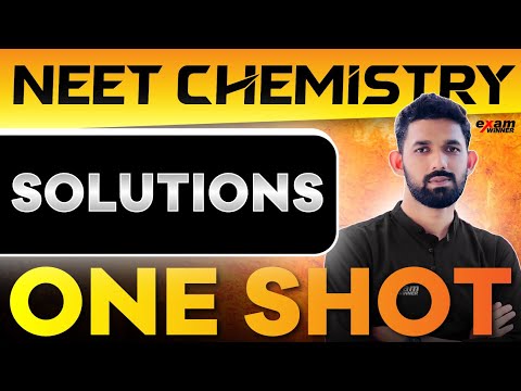 NEET Chemistry 2026 | Solutions | Oneshot | Exam Winner NEET