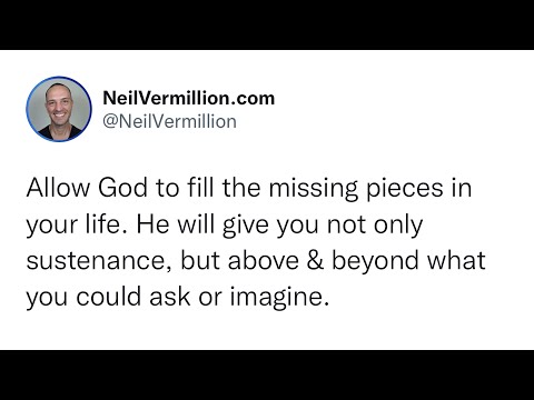 I Will Fill In The Gaps - Daily Prophetic Word