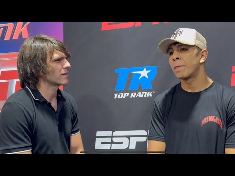 JAIME MUNGUIA RESPONDS TO CANELO “CARRYING HIM EVERY ROUND” COMMENTS; TALKS ERIK BAZINYAN FIGHT