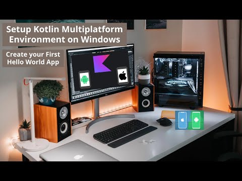 Setup Kotlin Multiplatform Environment on Windows | Create First Hello World KMP KMM App Tutorial