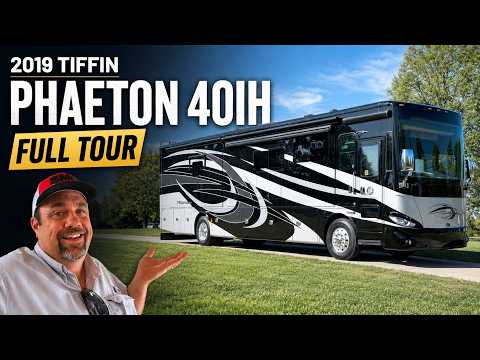 Luxury Meets Value! 2019 Tiffin Phaeton 40IH with Independent Front Suspension $219,995