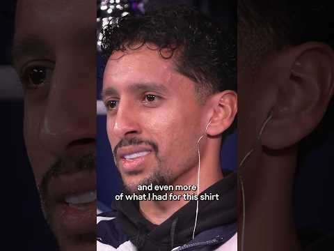 "I really wanted to give 100% for these colors" 🥹❤️💙 #PSG #Marquinhos