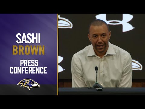 Sashi Brown Introductory Press Conference | Baltimore Ravens video clip