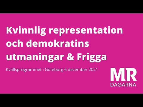 Kvinnlig representation och demokratins utmaningar och musikalen Frigga
