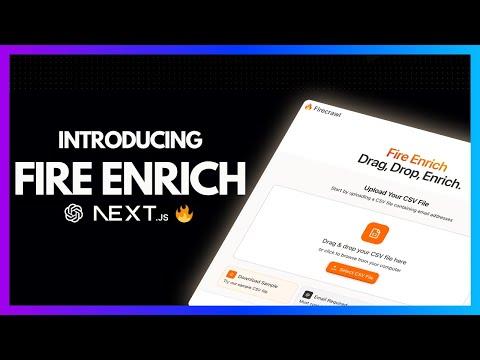 Introducing Fire Enrich: An Open-Source Clay Altnernative  Email Enrichment Tool Explained