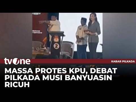 Debat Pilkada Musi Banyuasin Ricuh