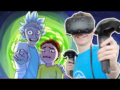 RICK AND MORTY VR SIMULATOR!  | Rick and Morty: Virtual Rick-ality (HTC Vive Gameplay) - UCrJ6nAyzf6TXQHZegblxfmg