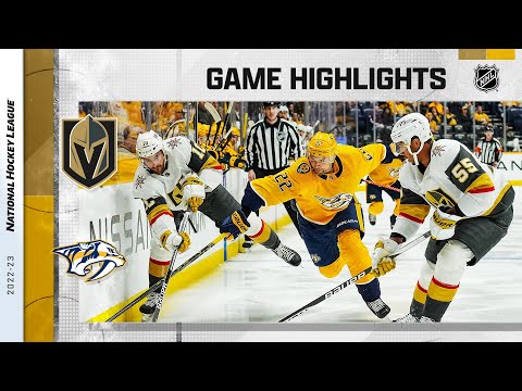 Golden Knights @ Predators 2/7 | NHL Highlights 2023