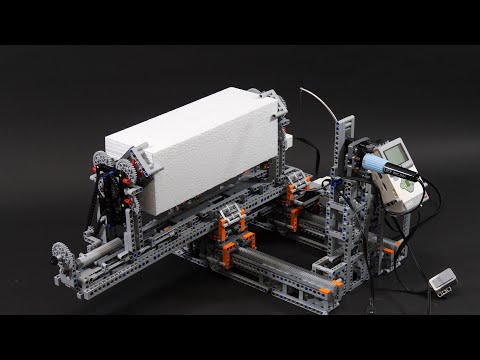 LEGO 3-axis Styrofoam Cutter