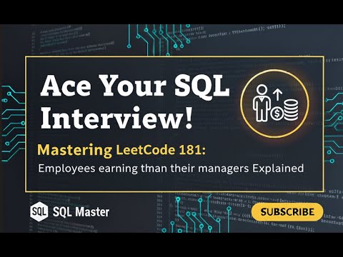 Leetcode # 181 - Employees earning more than their managers (PostgreSQL)