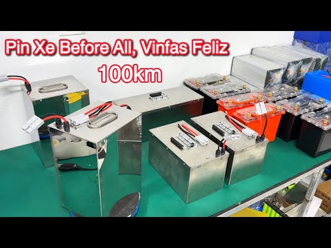 Chỉ hơn 7Tr - Pin 72v cho Xe Điện Before All BF, Vinfas Feliz này có thể chạy được 100Km luôn
