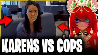 STALKER KAREN !! | Karens VS Cops Reaction