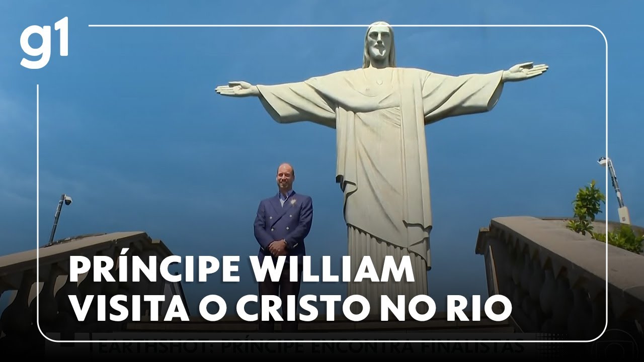 Jornal Hoje Príncipe William visita o Cristo e encontra finalistas do Prêmio Earthshot TV Online Jornal Hoje Príncipe William visita o Cristo e encontra finalistas do Prêmio Earthshot
