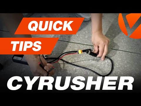 Quick Tips - How to Disassemble the Controller for Trax/Ranger/Ovia? | Cyrusher TV