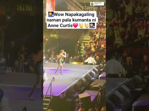 Anne Curtis Amazing Singing performance Super enjoy panoorin siya #annecurtis #vancouver