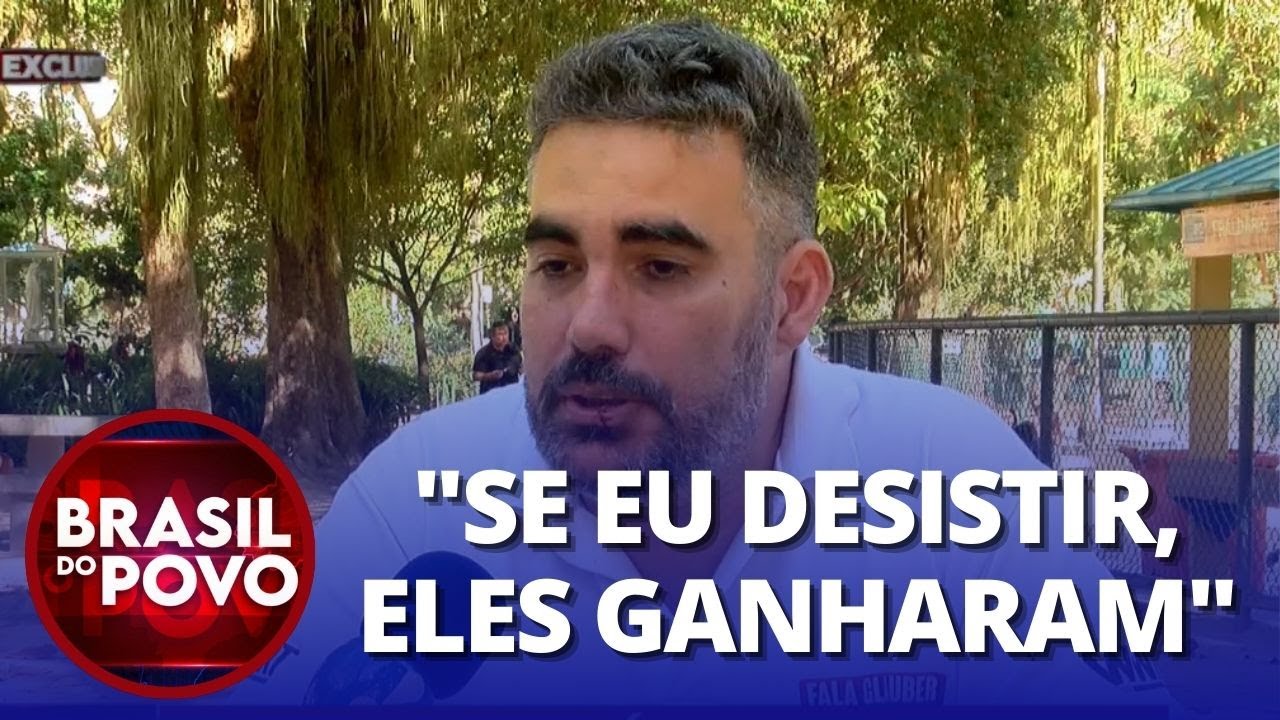 Repórter denuncia tortura Ponta de fuzil na minha boca