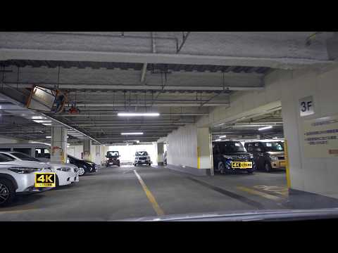 マルハン琴似店立体駐車場：入口 [ 札幌市 4K/60p 車載動画 2023]