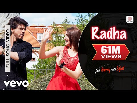 Radha - Full Song Video | Anushka | Shah Rukh | Pritam - UC3MLnJtqc_phABBriLRhtgQ