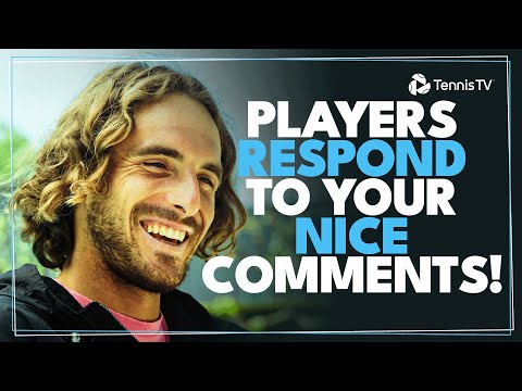 Tennis Players Respond To Their Fans' Nicest Comments 🫶