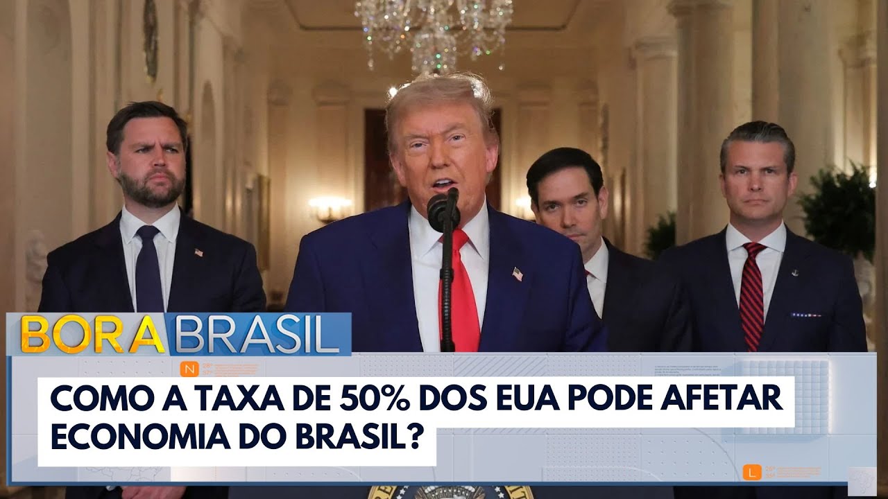Como a taxa de 50 dos EUA pode afetar economia do Brasil