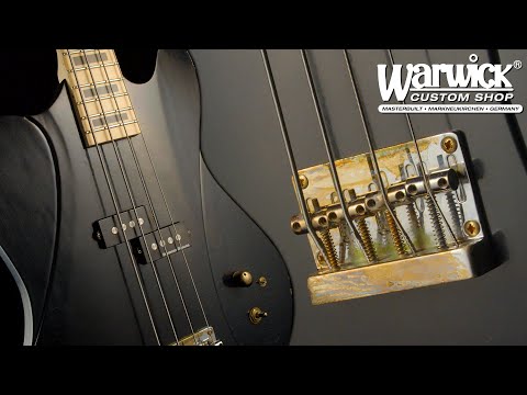 Warwick Custom Shop Masterbuilt - Idolmaker Bass - Swamp Ash Body #18-3913 Idolmaker