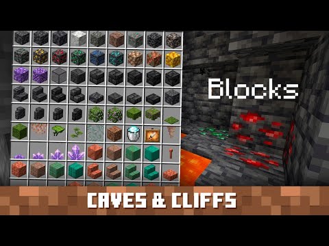 Caves & Cliffs (洞窟と崖) 特番: ブロック編