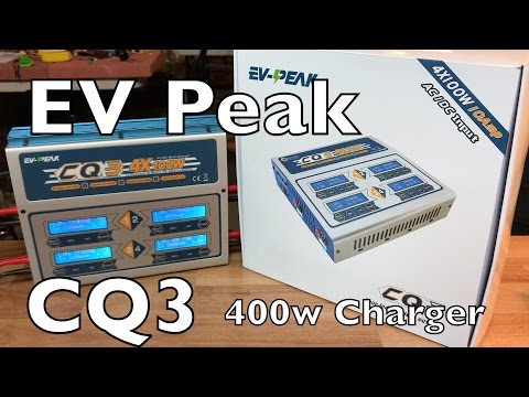 EV-Peak CQ3 100Wx4 10A Charger Review (it's really, really good!) - UCTa02ZJeR5PwNZK5Ls3EQGQ