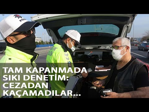 15 Temmuz Şehitler Köprüsü’nde Tam Kapanma Denetimi
