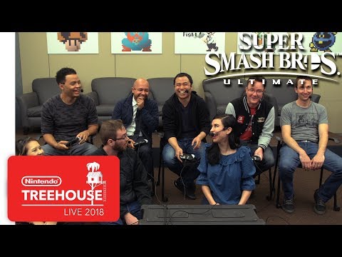 Super Smash Bros. Ultimate - Isabelle & King K. Rool Gameplay - Nintendo Treehouse: Live
