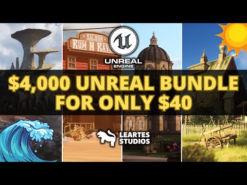 INSANE $4,000 Unreal Engine 5 SUMMER ASSET BUNDLE for ONLY $40 (Limited Time)