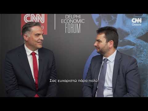 Ο Frederik Pleitgen μιλά στο CNN Greece από το 8ο Οικονομικό Φόρουμ των Δελφών | CNN Greece