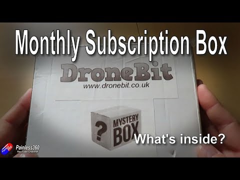 The first Dronebit monthly subscription box - what did I get? - UCp1vASX-fg959vRc1xowqpw