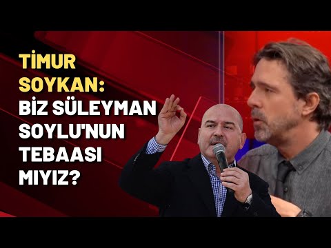 TİMUR SOYKAN'DAN SOYLU'YA: BU MAFYA RACONU!