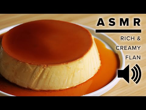 ASMR Baking: Rich & Creamy Flan ? Tasty