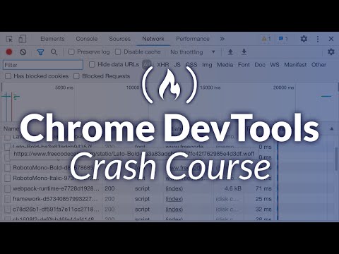 Chrome Dev Tools - Crash Course
