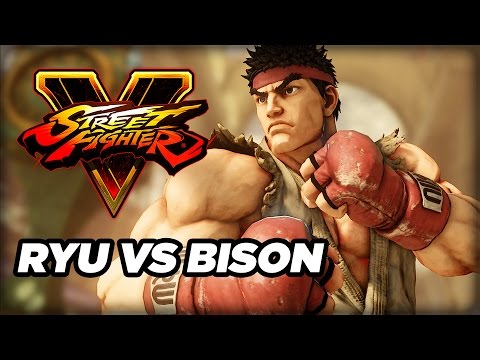 Ryu vs Bison in 1080p/60 - Street Fighter V Gameplay - UCnZ7P-Tab_LqLQECgPlW-nw