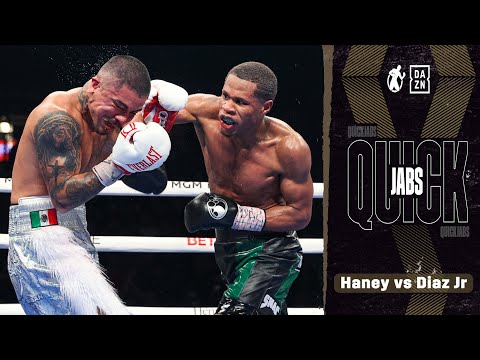 Quick jabs | devin haney vs joseph diaz jr! Wbc lightweight championship best moments! (highlights)