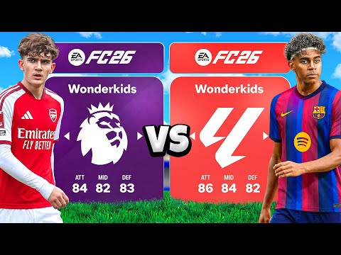 PREM vs. LA LIGA Wonderkids...