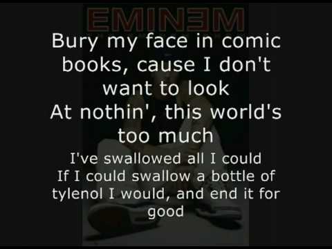 Eminem - Say Goodbye Hollywood + Lyrics