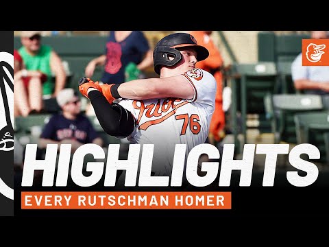 Every Adley Rutschman Homer in 2021 – Baseball's Top Prospect | Baltimore Orioles video clip