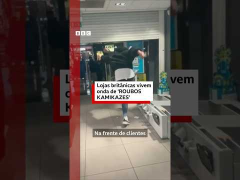 'Roubos kamikazes': Reino Unido tem onda de violência em lojas #bbcnewsbrasil