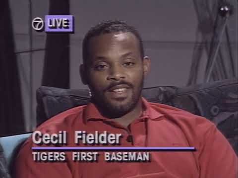 MLB Season Cancelled, Cecil Fielder Interview, WXYZ-TV video clip