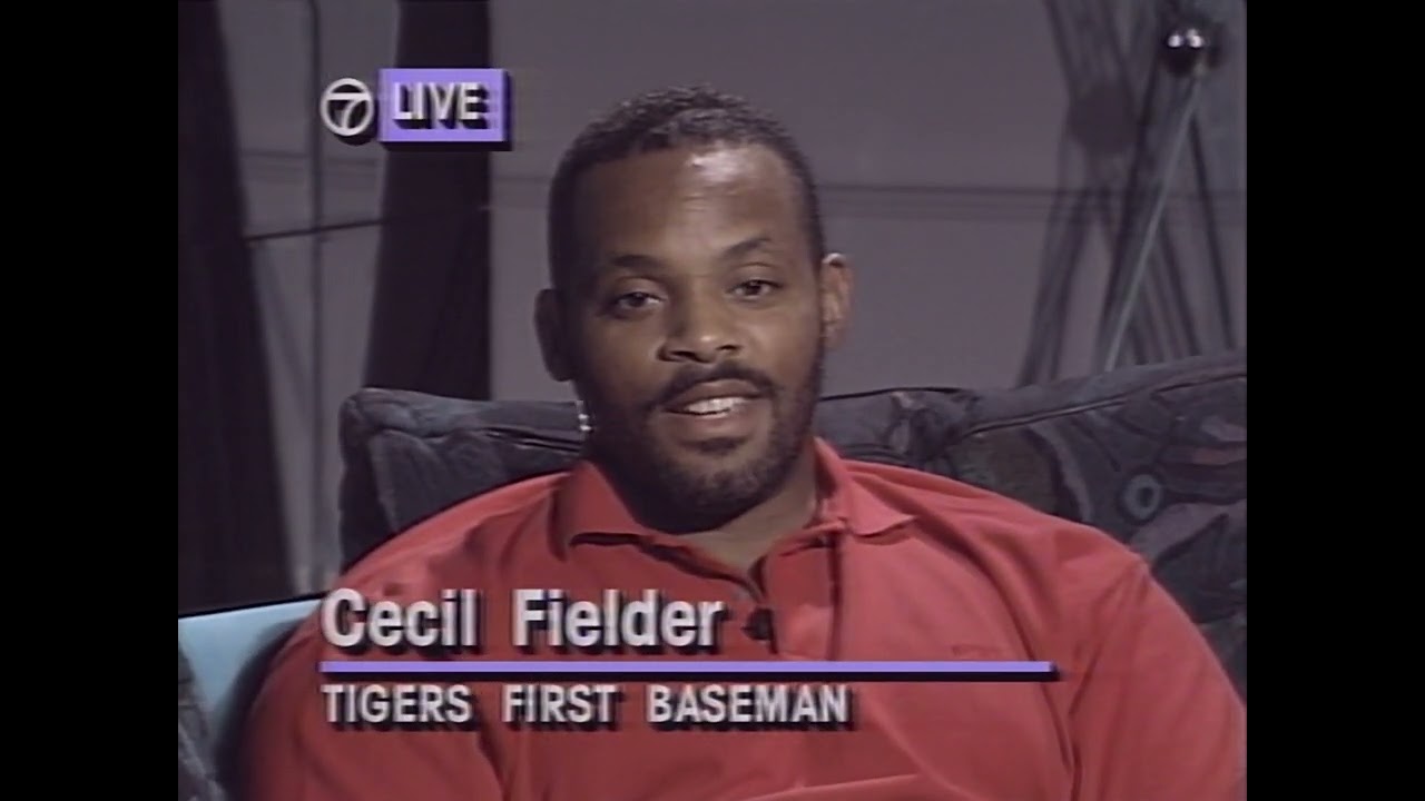 MLB Season Cancelled, Cecil Fielder Interview, WXYZ-TV video clip