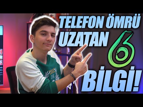 Telefon Ömrü Uzatan 6 Bilgi!