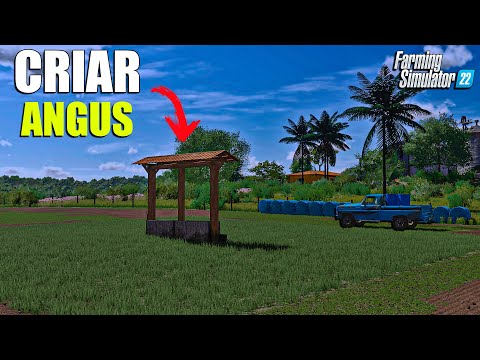 Fazenda simulada #17 | Montei o primeiro curral da fazenda | Farming simulator 22